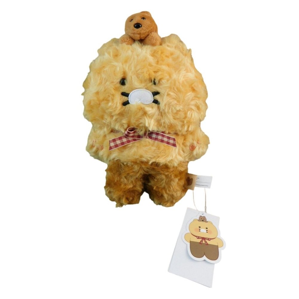 Kakao Friends Cabin in the Forest Choonsik Stuffed Plush with Tag 8 Inch